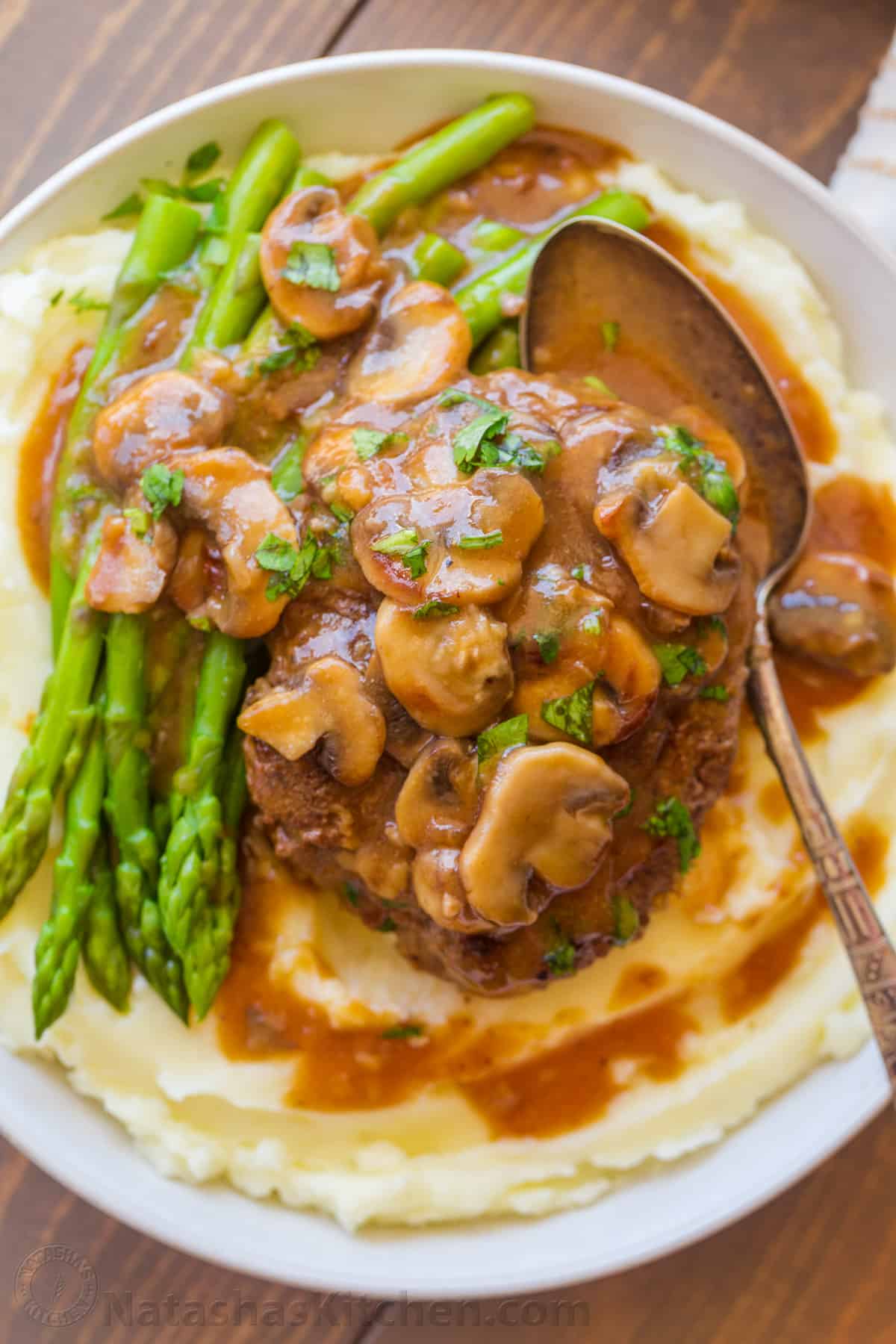 Salisbury Steak with Mushrooms Recipe Image