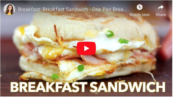 Breakfast Sandwich Video