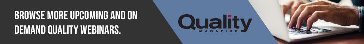 Quality Magazine Webinars