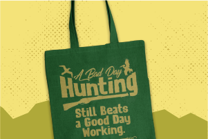 hunting beats working