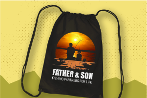 Father and son fishing partners