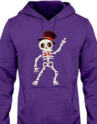 Skeleton dance hoodie