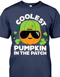 Coolest pumpkin in the patchshirt