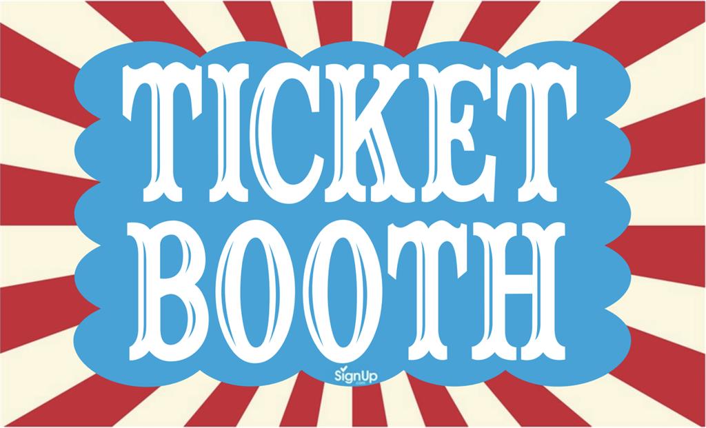 Printable Sign Carnival Ticket Booth