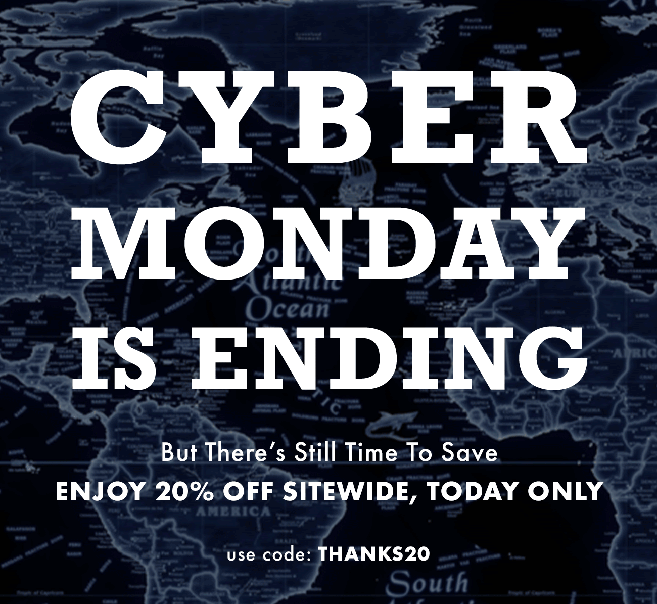 Cyber Monday Is Ending