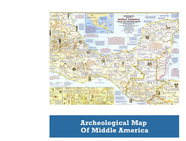 Archeological Map of Middle America