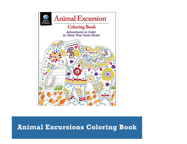 Animal Excusions Coloring Book