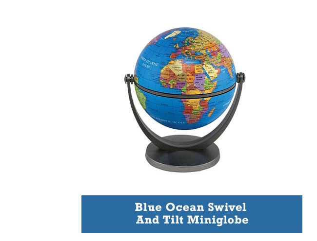 Blue Ocean Swivel and Tilt Minglobe