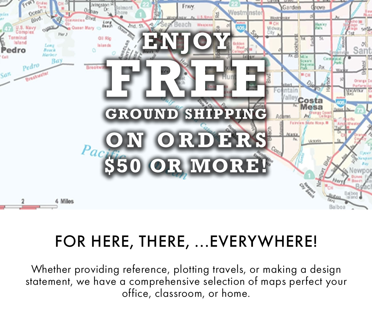Enjoy Free Ground Shipping