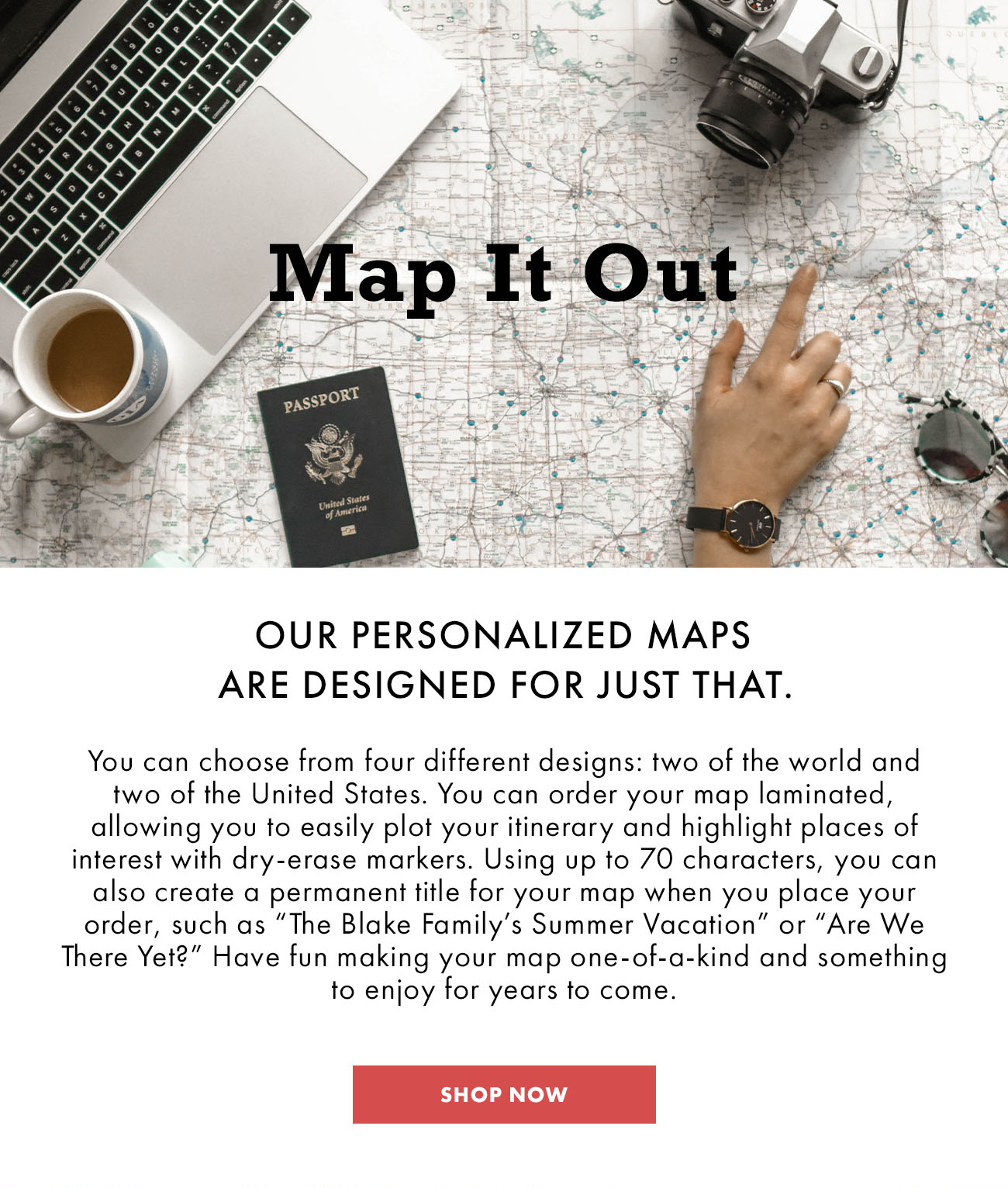 Map It Out Shop Now