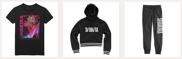 Check out the new merch line for Shak's halftime performance!
