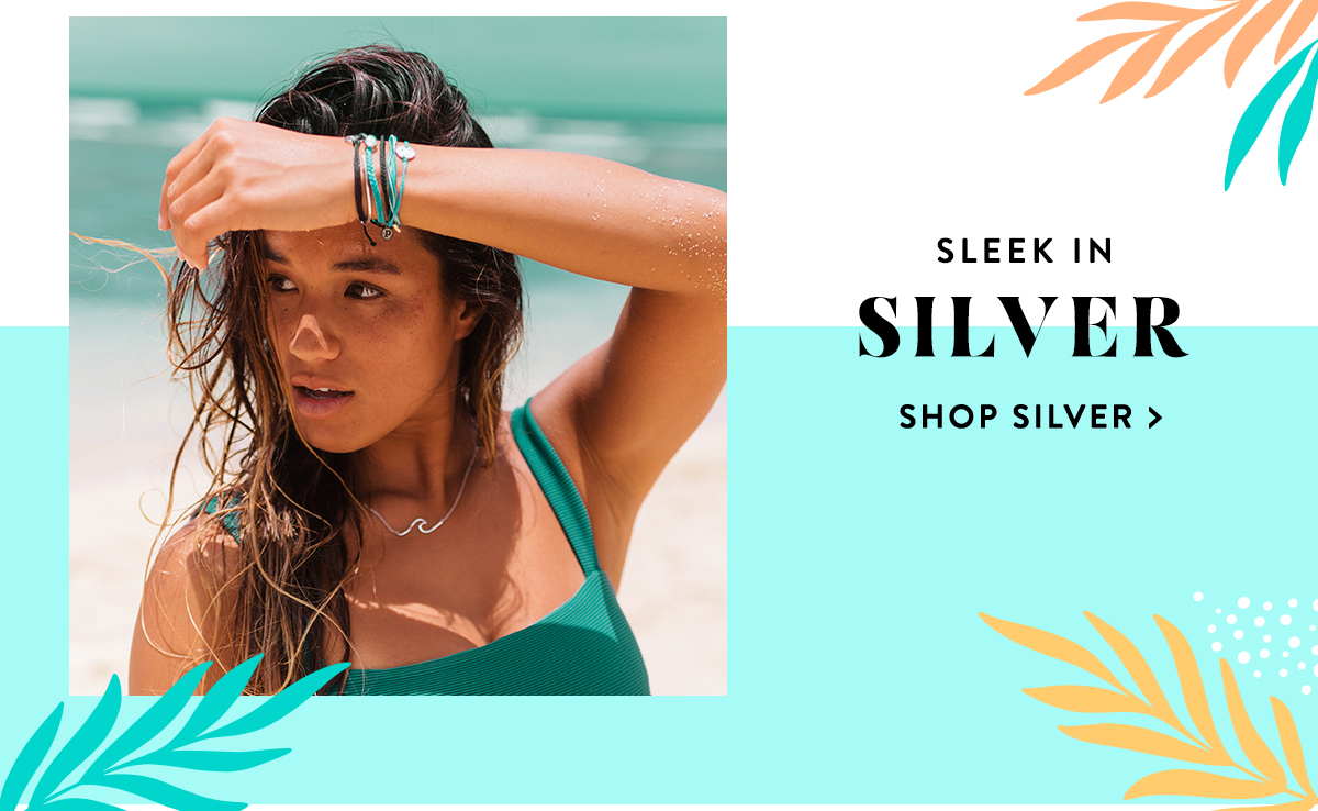 Sleek In Silver | SHOP SILVER >