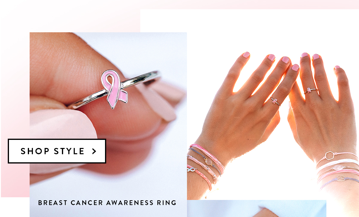 Breast Cancer Awareness Ring | SHOP STYLE >