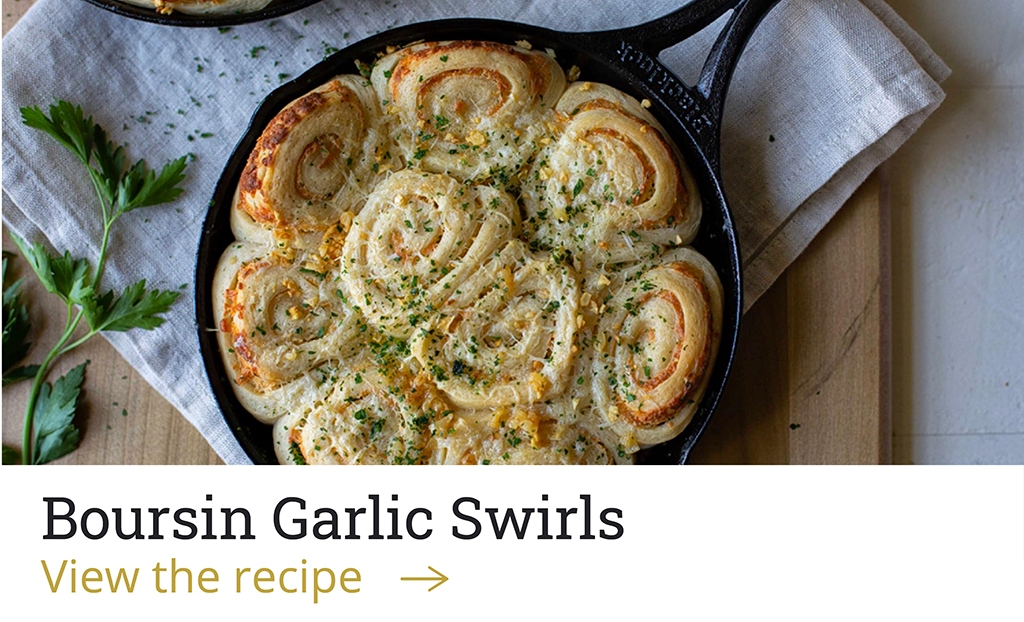 Boursin Garlic Swirls [View the recipe-->]