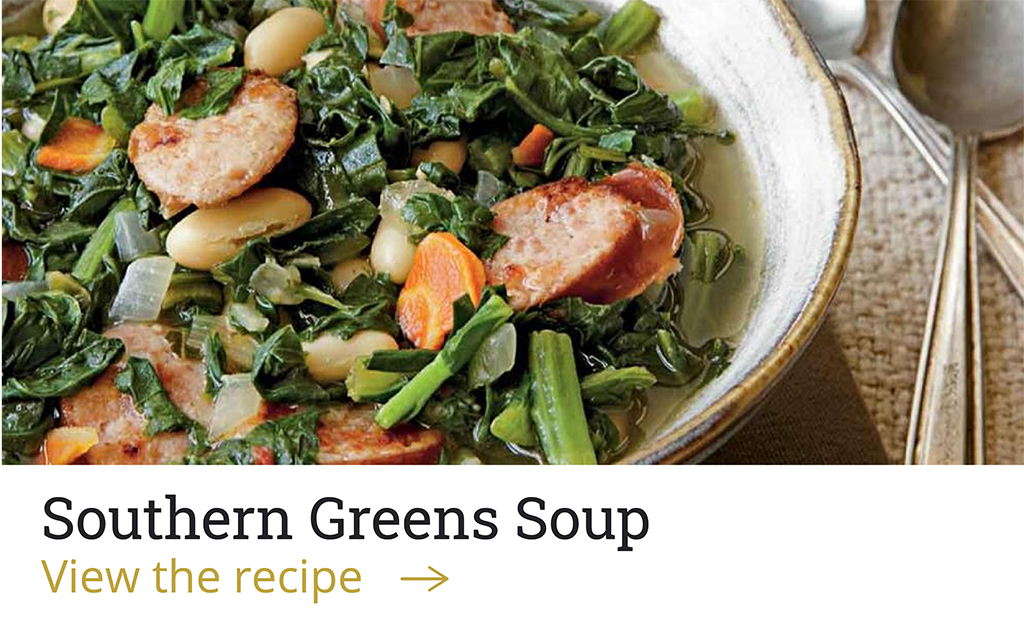 Southern Greens Soup [View the recipe ?]