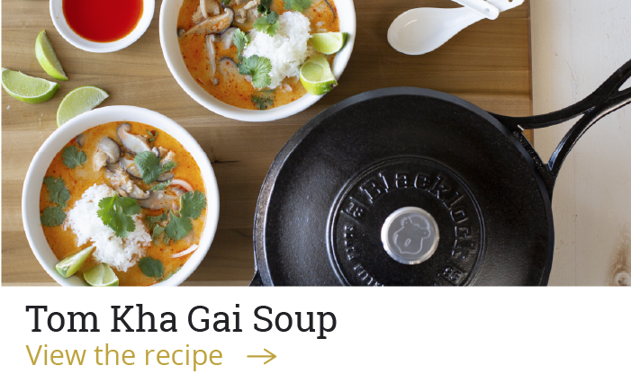 Tom Kha Gia Soup [View the recipe]