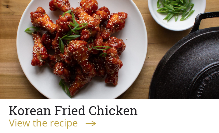 Korean Fried Chicken [View the recipe-->]