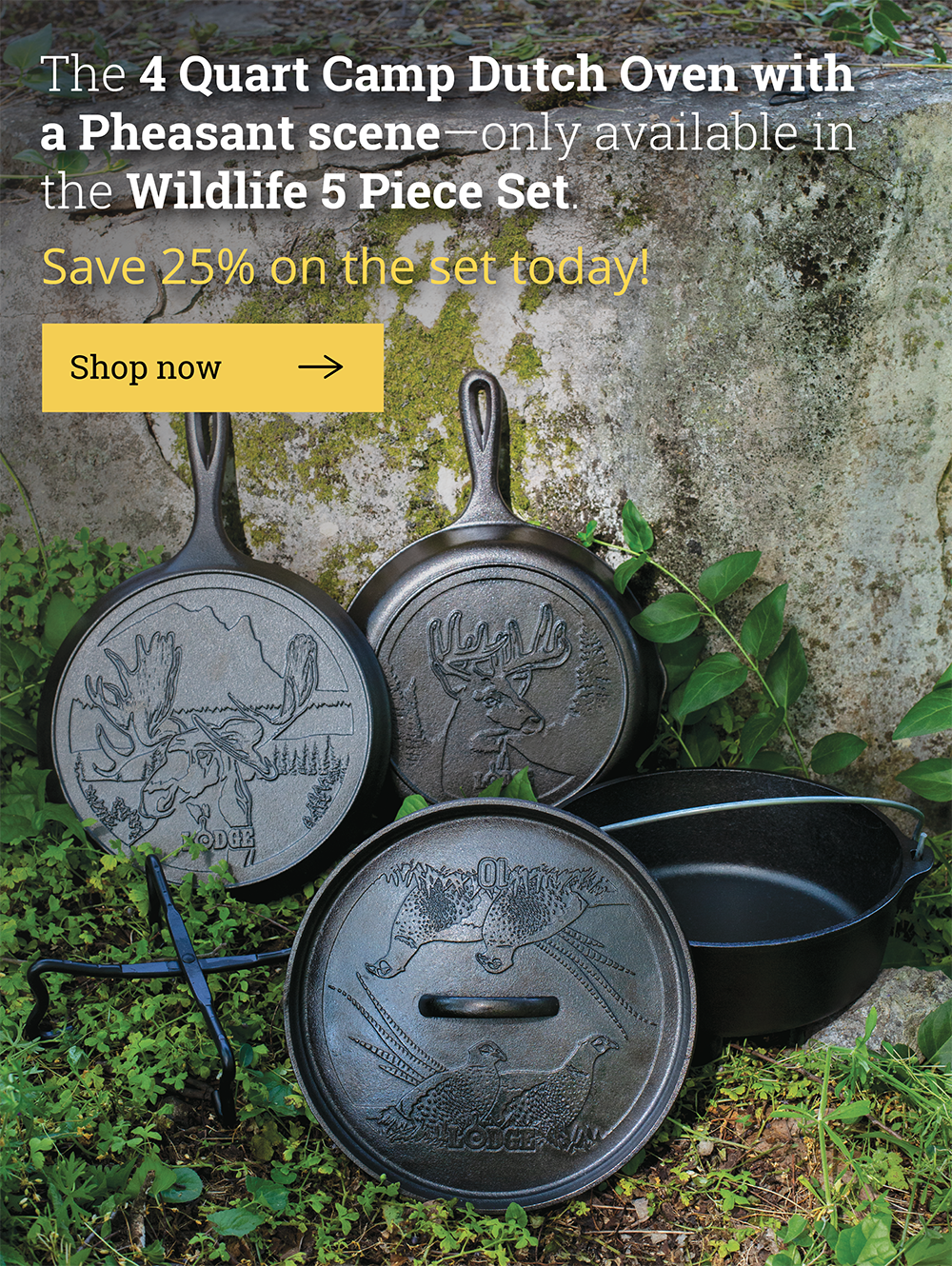 Save 25% on the Wildlife Set today!