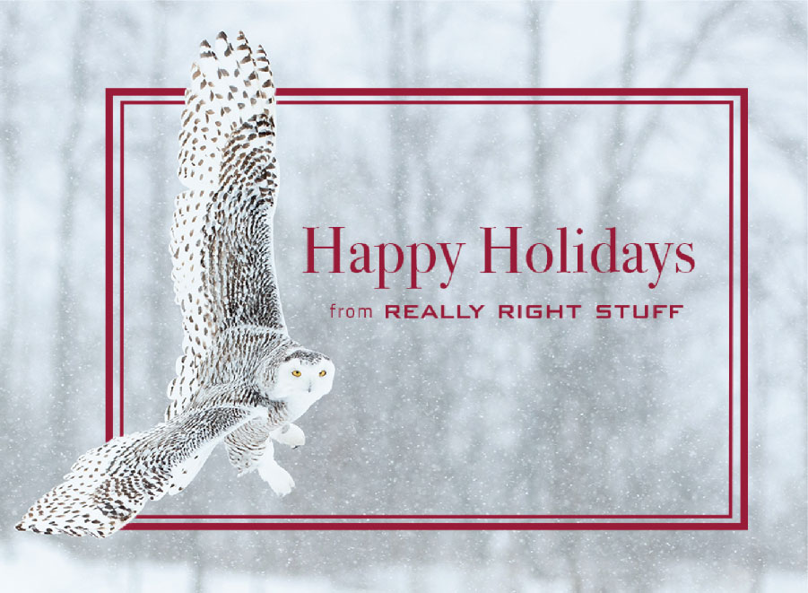 Happy Holidays from Really Right Stuff
