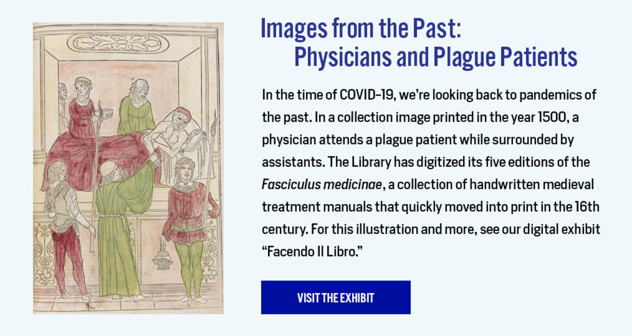 Images from the Past: Physicians and Plague Patients - https://digitalcollections.nyam.org/digital/