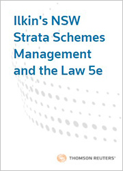 Ilkin's NSW Strata Schemes Management and the Law 5e