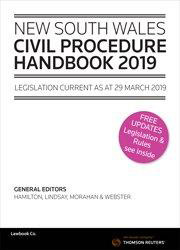 NSW Civil Procedure Handbook 2019