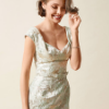 Retro Restyle: Jacquard Dress