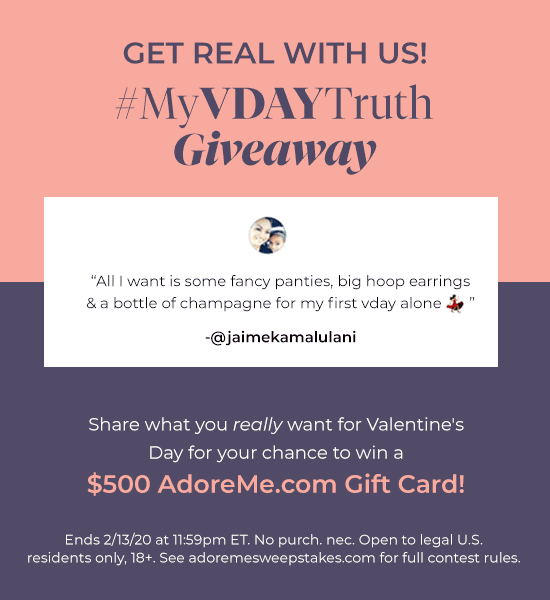 Get real with us - My Vday Truth Giveaway