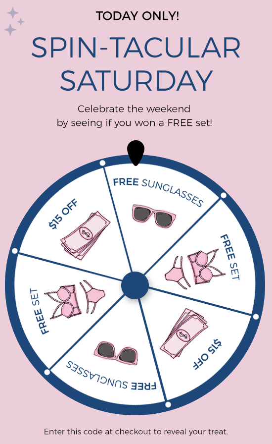 Today only - Spin-tacular Saturday