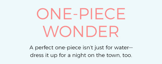 One piece wonder