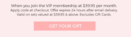 When you join the VIP membership. Apply voucher at checkout.