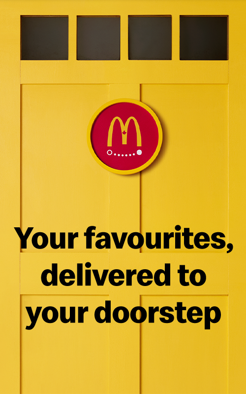 Your favourites, delivered to your doorstep