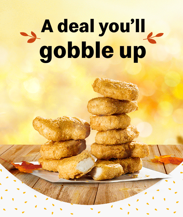 A deal you'll gobble up