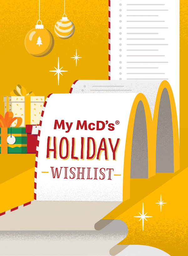 My McD’s® Holiday Wishlist