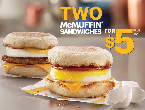 The more McMuffins® the merrier