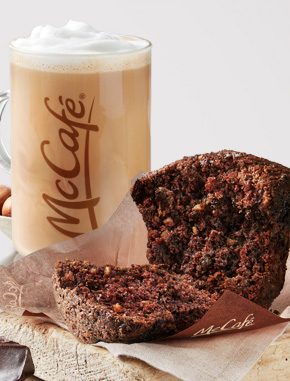 New! Chocolate Hazelnut Muffin