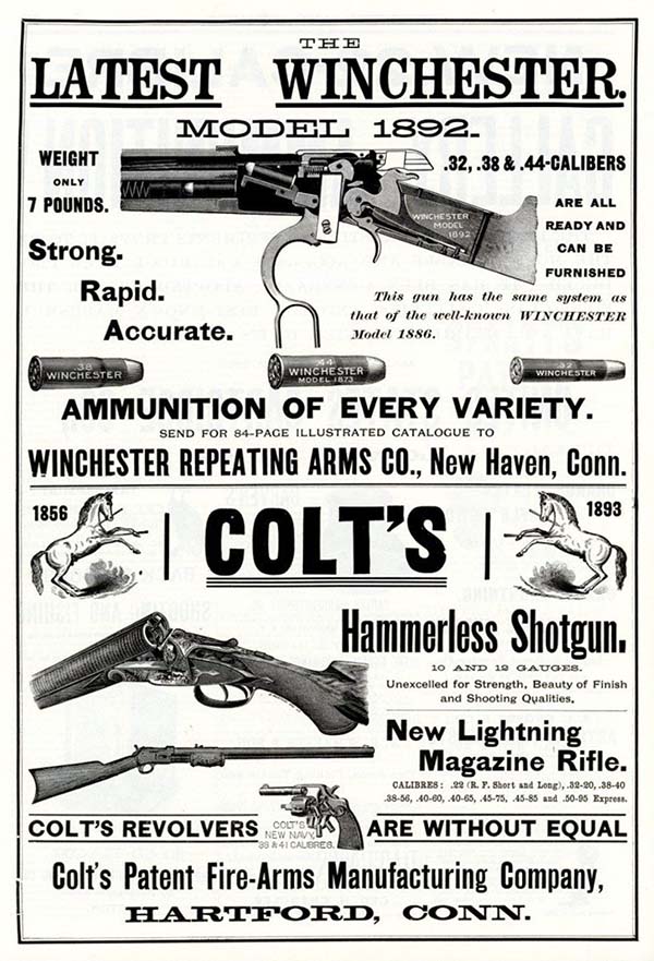 Role Reversal: Colt''s Rifle and Winchester''s Revolver