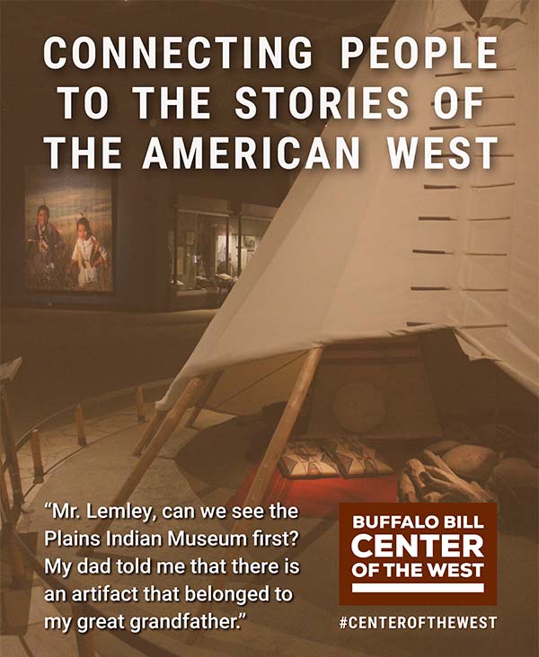 Your gift helps us Connect People to the Stories of the American West