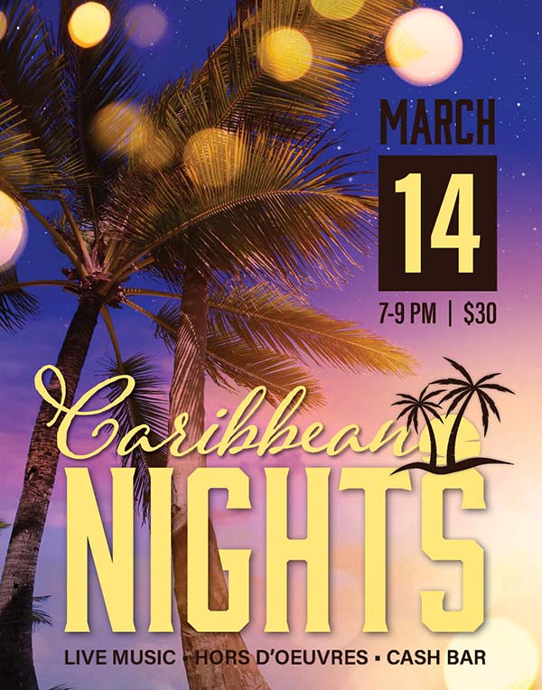 March 14: Caribbean Nights!