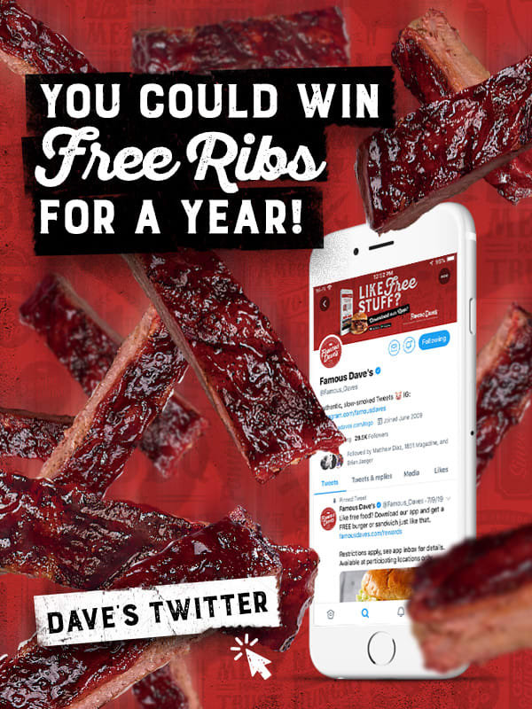 Win Free Ribs for a Year