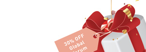 30% off global forum tickets