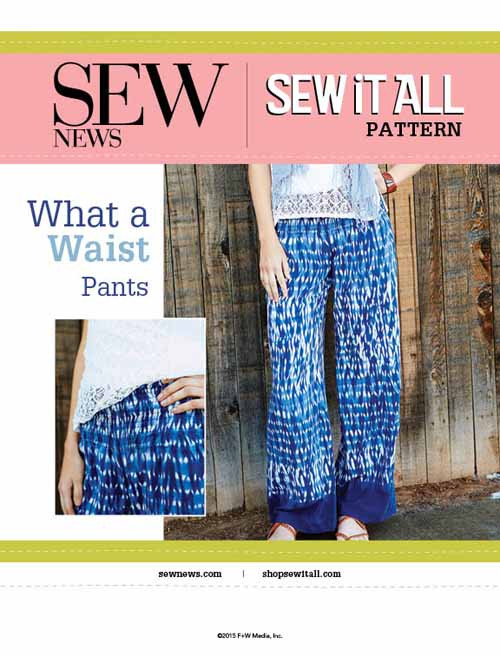 What A Waist Sewing Pattern Download - image