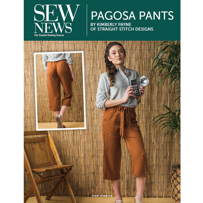 Pagosa Pants Digital Sewing Pattern - image