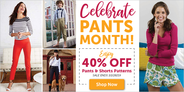 Pants Month Pattern Sale! - image