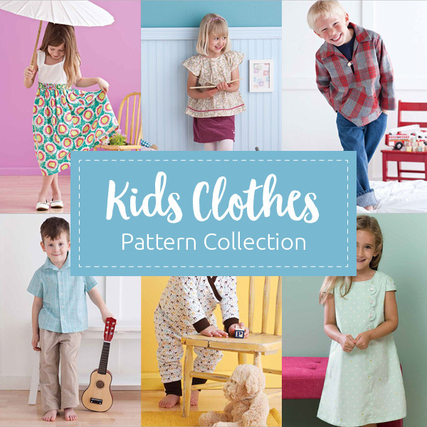 Kids Clothes Pattern Collection - image