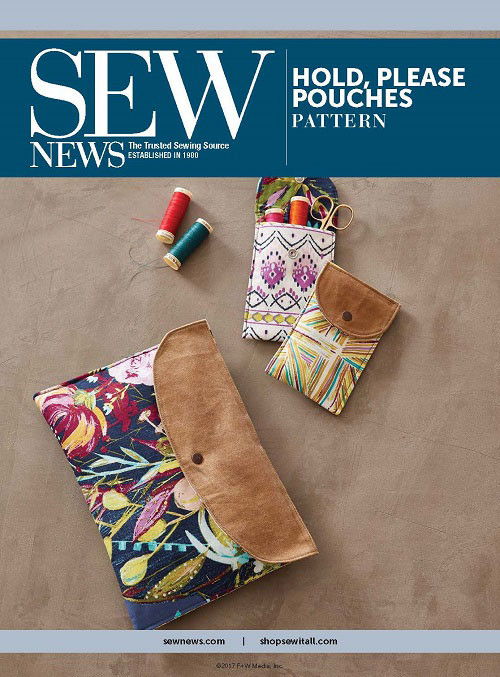 Hold, Please Pouches Sewing Pattern Download