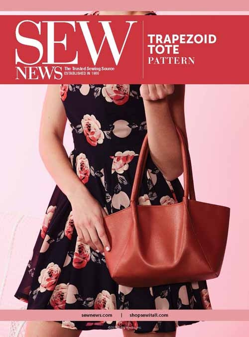 Trapezoid Tote Sewing Pattern Download