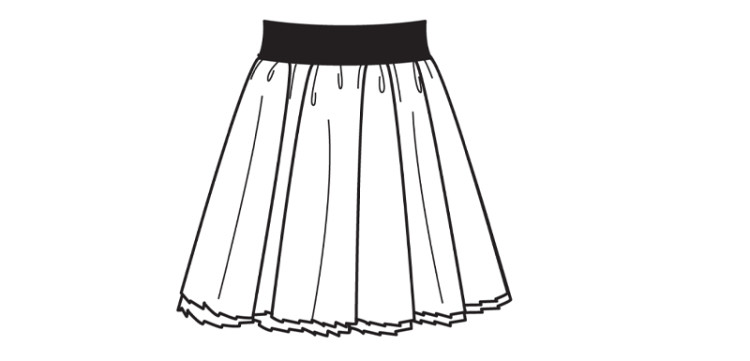 How to Sew a Simple Tulle Skirt