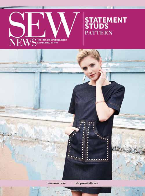 Statement Studs Pocket Sewing Pattern Download