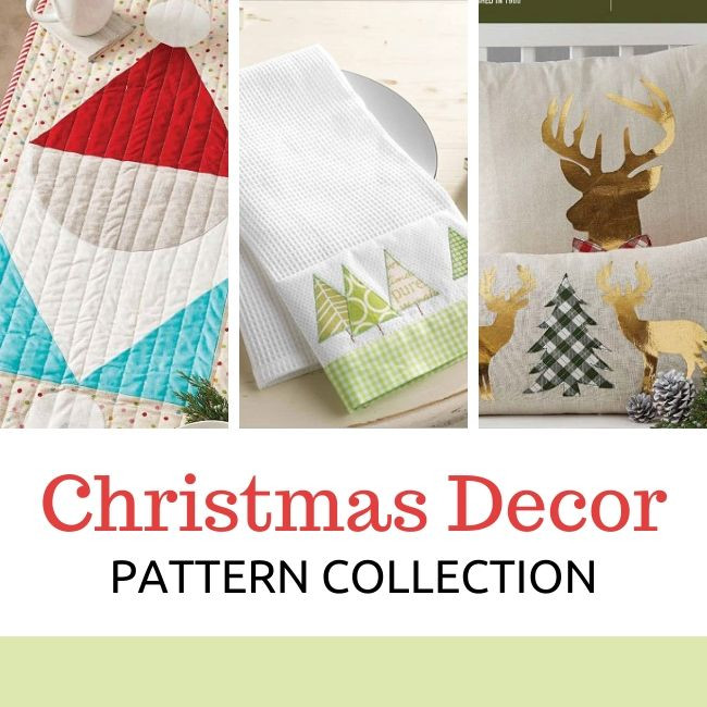 Christmas Dcor Sewing Pattern Collection